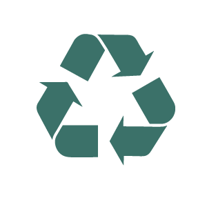 Recyclable packaging feature