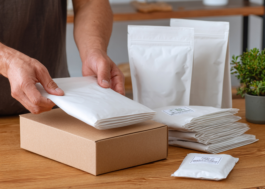 Sustainable water-soluble mailers protecting electronic devices